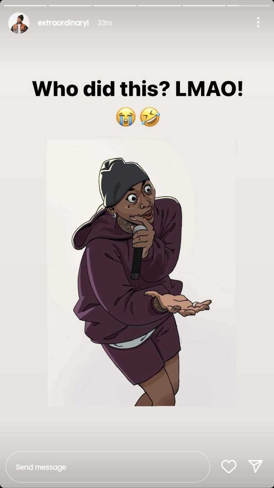Skusta Clee, nag-react sa artwork ng kanyang viral video: "Who did this?" Skusta Clee, nag-react sa artwork ng kanyang viral video: "Who did this?"