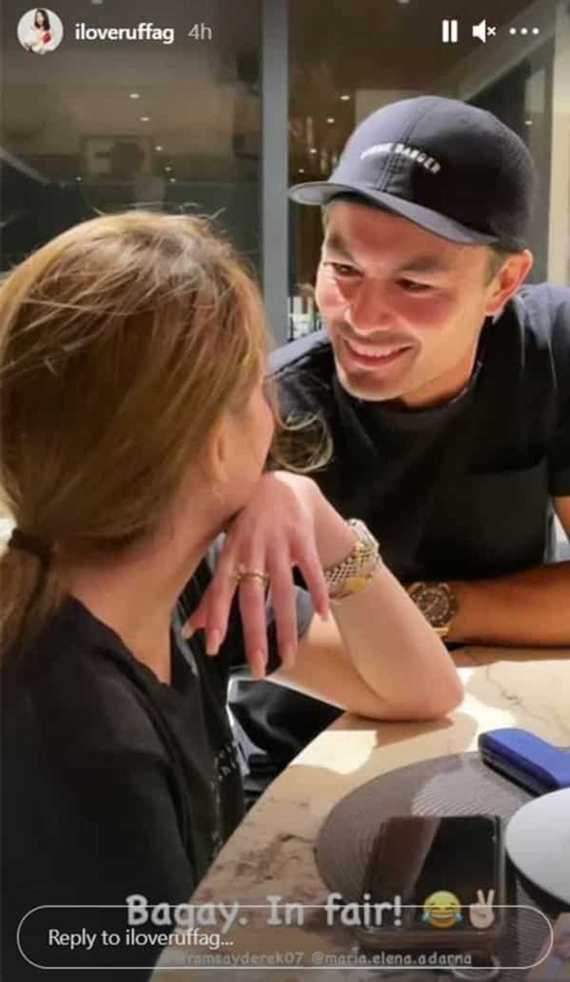 Ruffa Gutierrez posts new video of Derek Ramsay & Ellen Adarna Ruffa Gutierrez posts new video of Derek Ramsay & Ellen Adarna