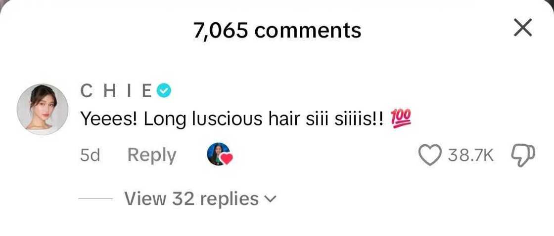 Chie Filomeno, napa-comment sa video ng isang netizen na ginaya ang kanyang OOTD Chie Filomeno, napa-comment sa video ng isang netizen na ginaya ang kanyang OOTD