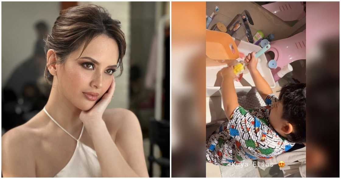 Ellen Adarna, ibinida ang pagiging matulungin ni Elias pagdating kay Baby Liana Ellen Adarna, ibinida ang pagiging matulungin ni Elias pagdating kay Baby Liana