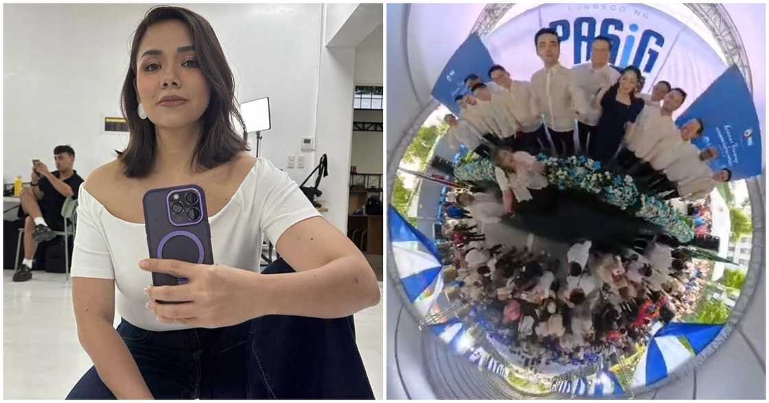 Danica Sotto, napa-'wow' sa in-edit na 360 video ni Vico Sotto mula sa oathtaking niya Danica Sotto, napa-'wow' sa in-edit na 360 video ni Vico Sotto mula sa oathtaking niya