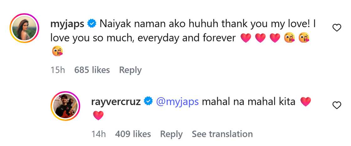 Rayver Cruz, nagpaabot ng emosyonal na pagbati kay Julie Anne San Jose sa kaarawan nito Rayver Cruz, nagpaabot ng emosyonal na pagbati kay Julie Anne San Jose sa kaarawan nito