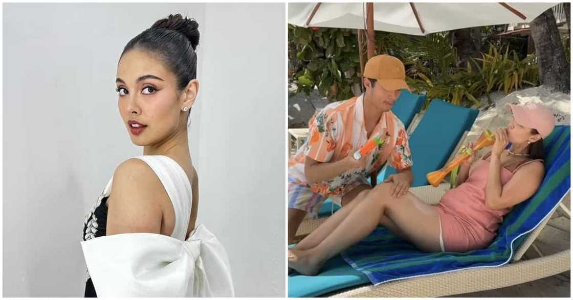 Megan Young, sinagot ang "preggy" comment ng isang netizen: "Busog lang" Megan Young, sinagot ang "preggy" comment ng isang netizen: "Busog lang"