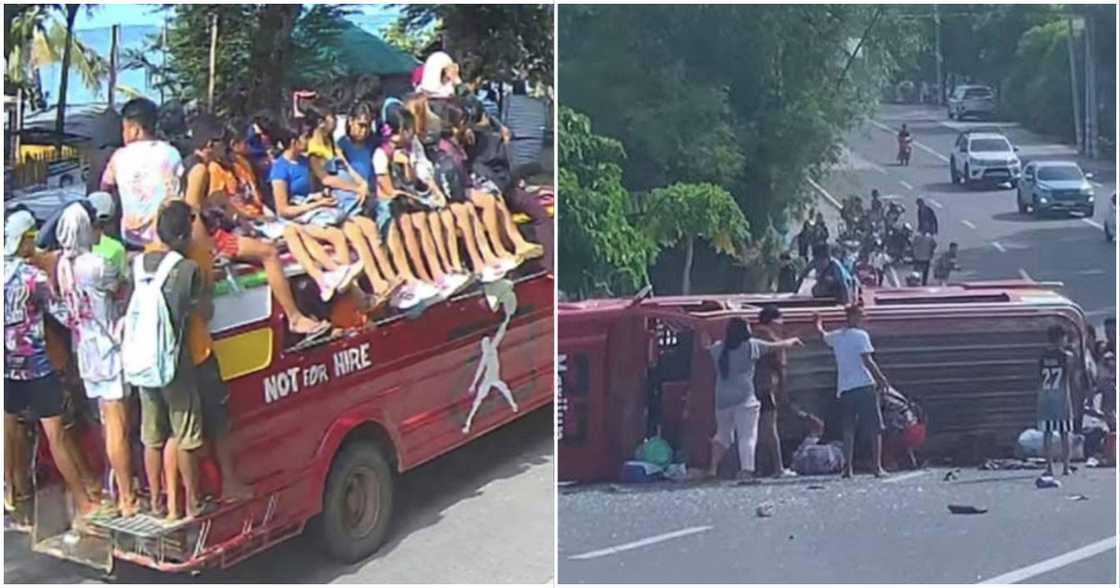 Jeep na may lulan na ekskursyonista, naaksidente sa Miag-ao, Iloilo; higit 40 ang sugatan Jeep na may lulan na ekskursyonista, naaksidente sa Miag-ao, Iloilo; higit 40 ang sugatan