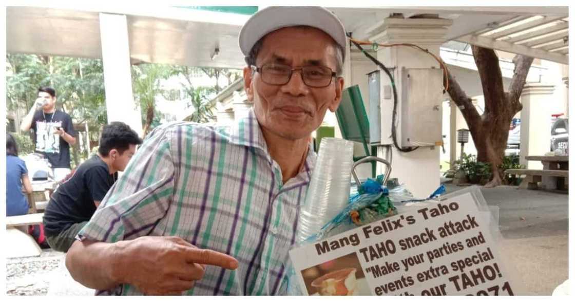 64-anyos na taho vendor, muling nag-viral dahil sa kasipagan sa kabila ng pandemya 64-anyos na taho vendor, muling nag-viral dahil sa kasipagan sa kabila ng pandemya