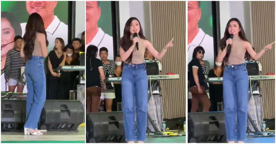 Video ni Francine Diaz at bandang Orange & Lemons sa stage, nag-viral Video ni Francine Diaz at bandang Orange & Lemons sa stage, nag-viral