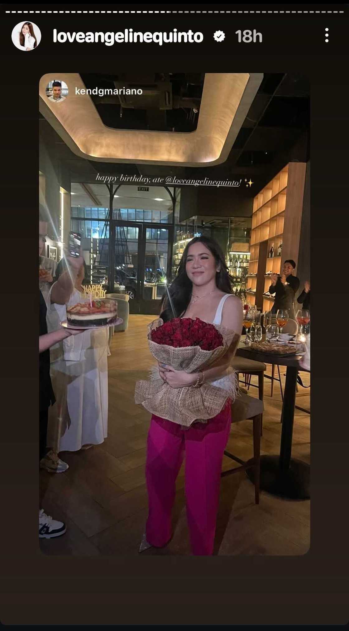 Angeline Quinto, ipinasilip ang masayang birthday salubong niya Angeline Quinto, ipinasilip ang masayang birthday salubong niya