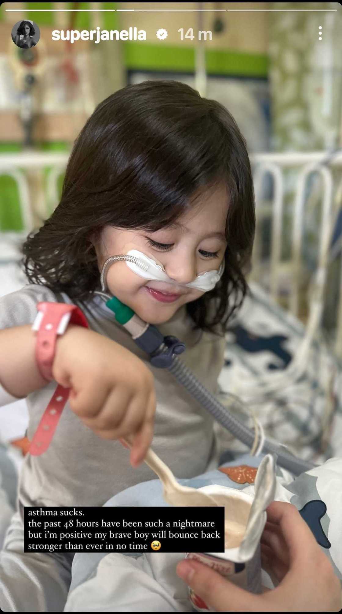 Janella Salvador on son Jude suffering from asthma: “The past 48 hours have been such a nightmare” Janella Salvador on son Jude suffering from asthma: “The past 48 hours have been such a nightmare”
