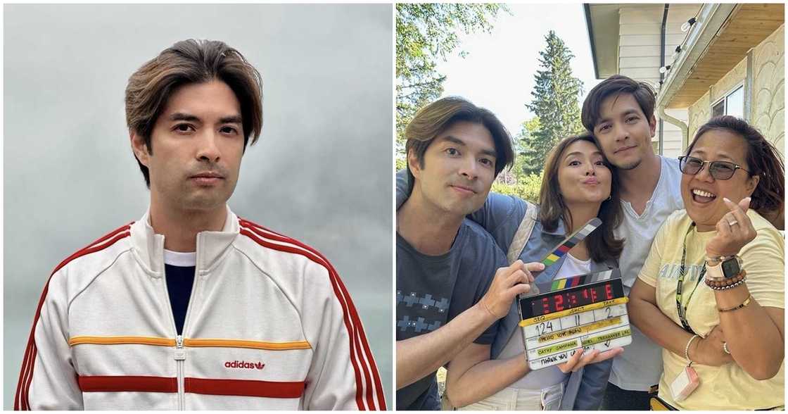Joross Gamboa teases Alden Richards as taping for 'Hello, Love, Again' wraps up in Canada Joross Gamboa teases Alden Richards as taping for 'Hello, Love, Again' wraps up in Canada