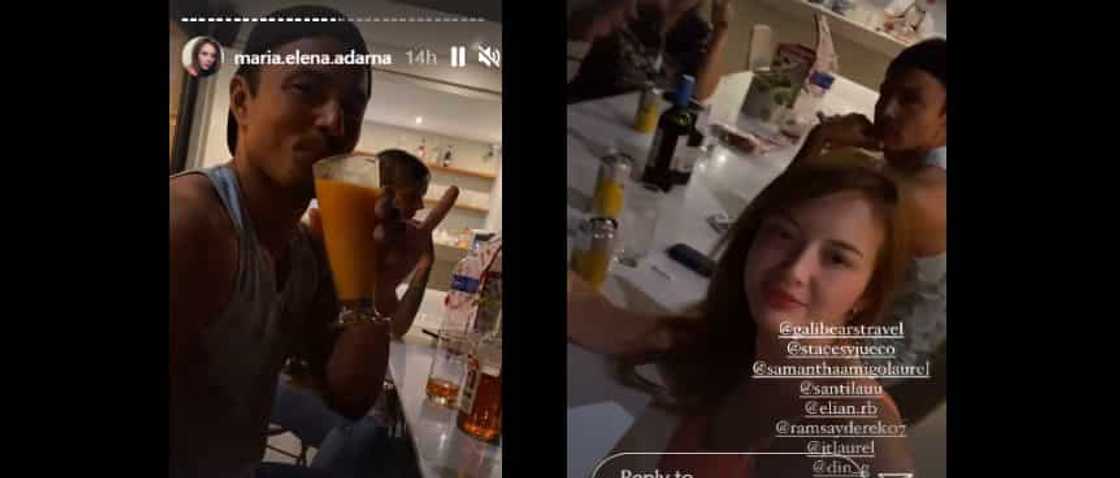 Ellen Adarna, son join Derek Ramsay in Batangas getaway