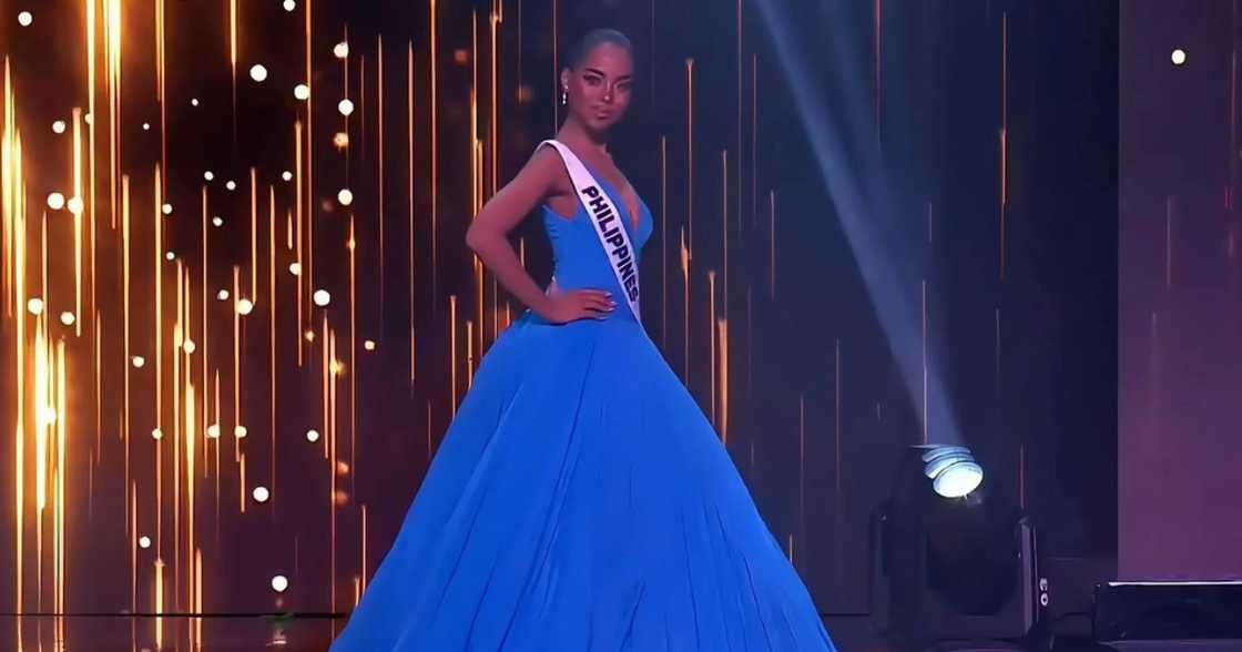 Chelsea Manalo, nag-ala prinsesa sa Miss Universe 2024 prelims evening gown niya