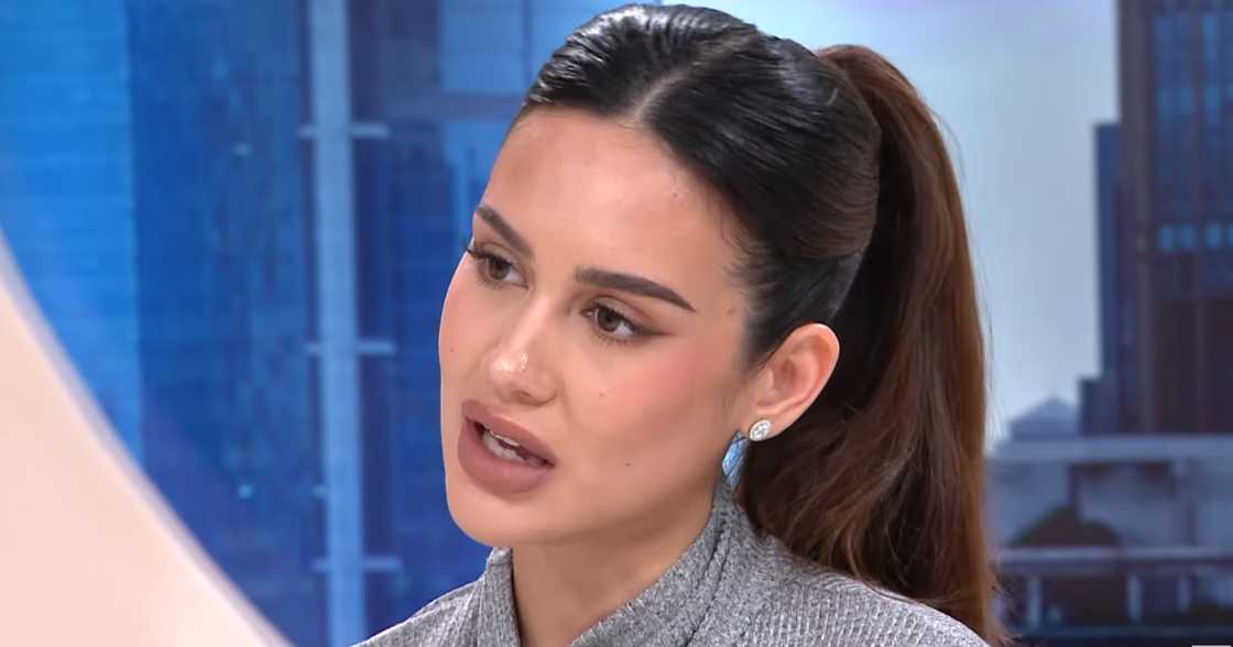 Celeste Cortesi, nagsalita sa “halfies” debate, ibinahagi rin ang pinagdaanang identity struggles (Screenshot from Fast Talk with Boy Abunda via GMA Network)