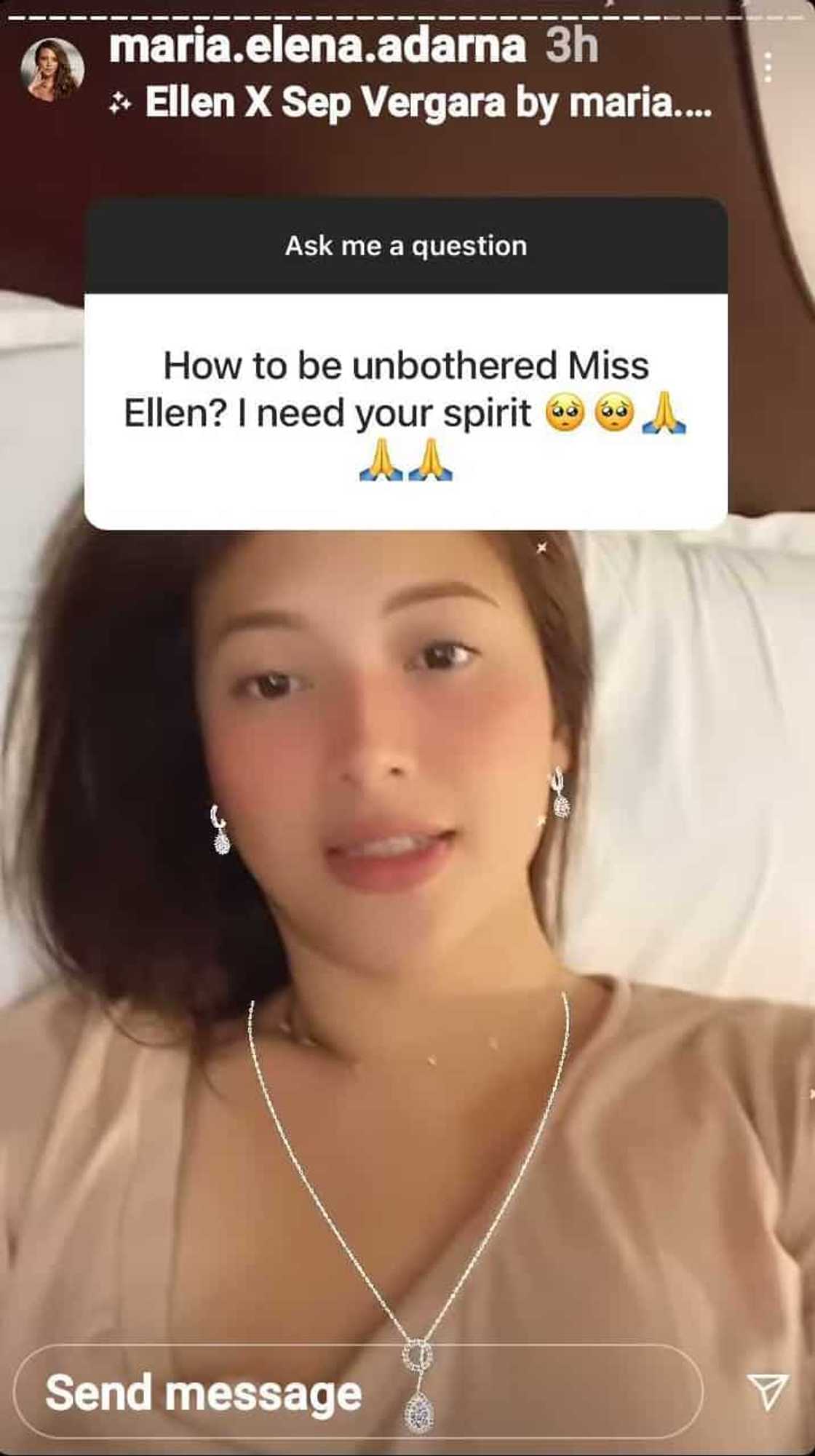 Ellen Adarna’s post about being “unbothered” goes viral Ellen Adarna’s post about being “unbothered” goes viral