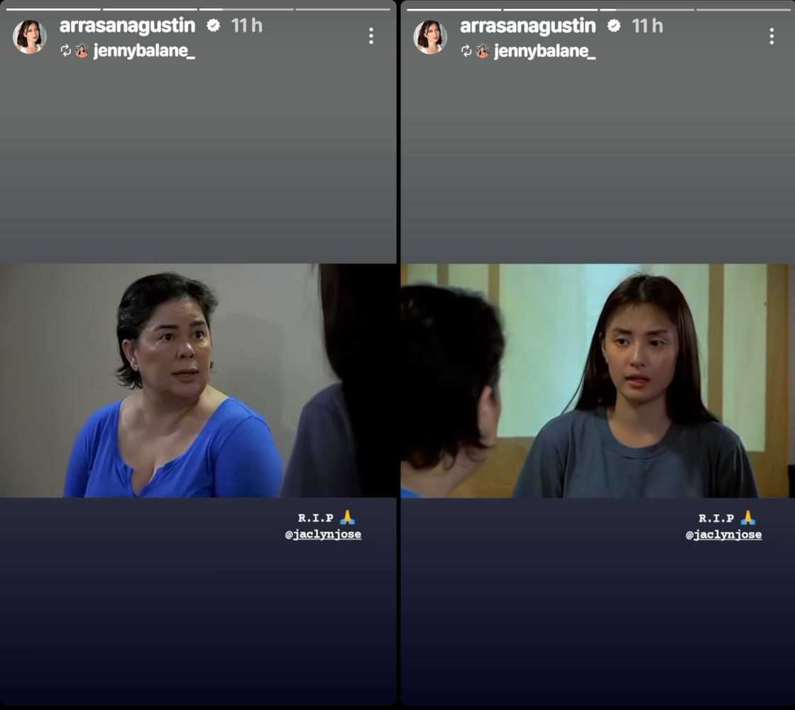 Arra San Agustin, ipinakita ang supportive message na natanggap mula kay Jaclyn Jose