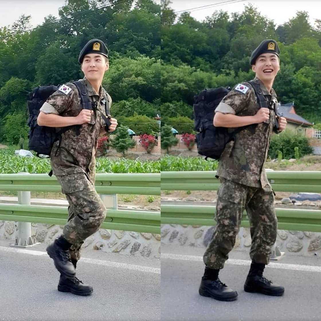 xiumin military xiumin military