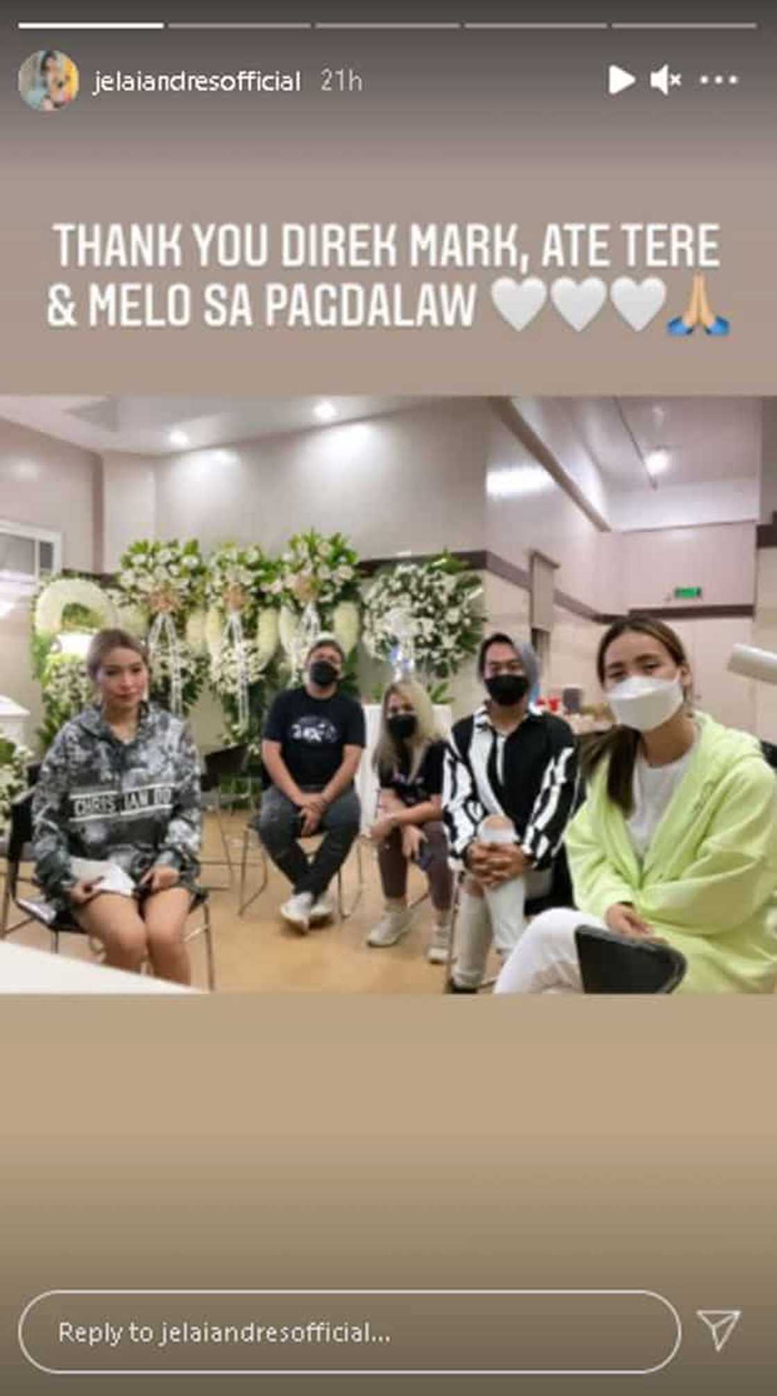 Jelai Andres, nagpasalamat sa lahat ng nakiramay sa pagpanaw ng mahal niyang lola Jelai Andres, nagpasalamat sa lahat ng nakiramay sa pagpanaw ng mahal niyang lola