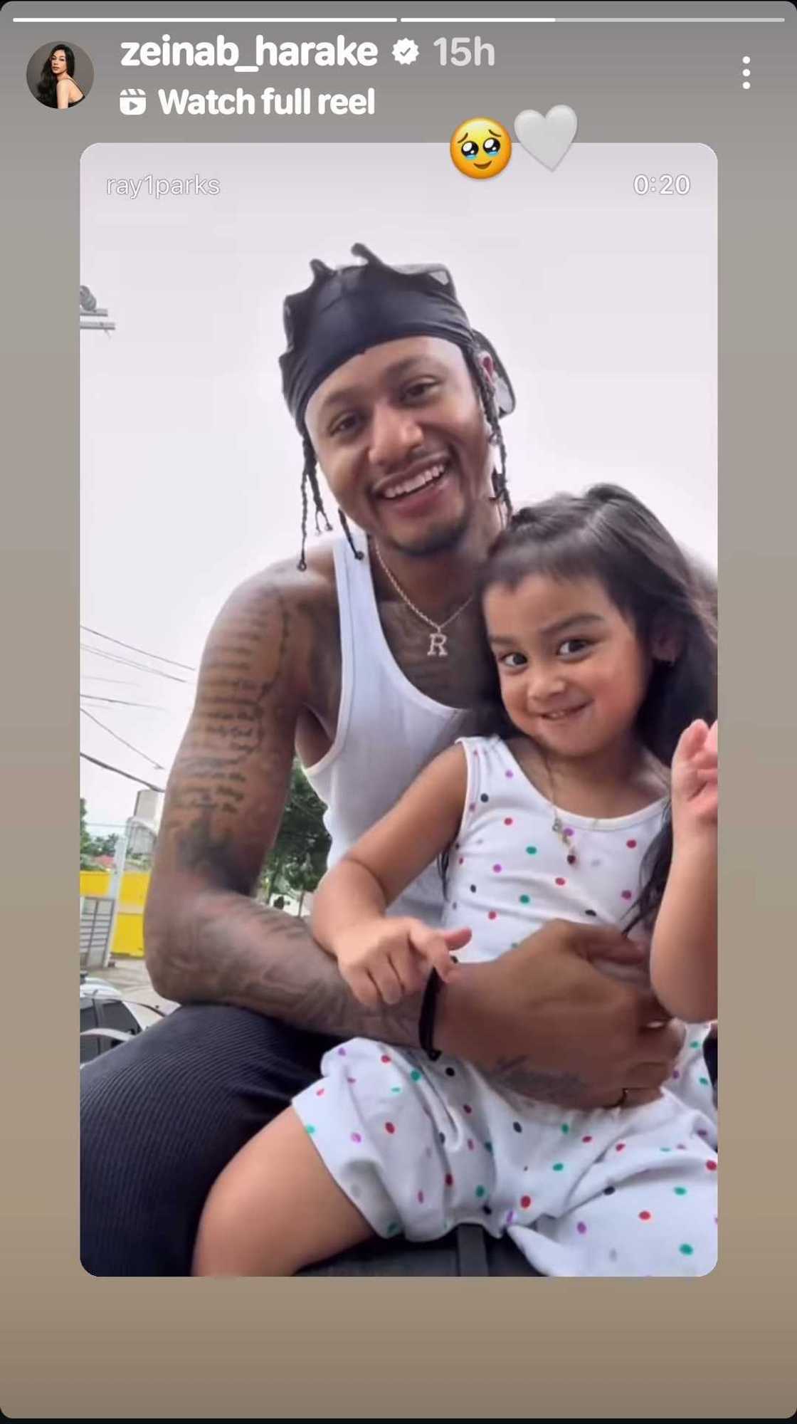 Zeinab Harake, nag-react sa nakakaantig na birthday post ni Ray Parks para kay Bia Zeinab Harake, nag-react sa nakakaantig na birthday post ni Ray Parks para kay Bia