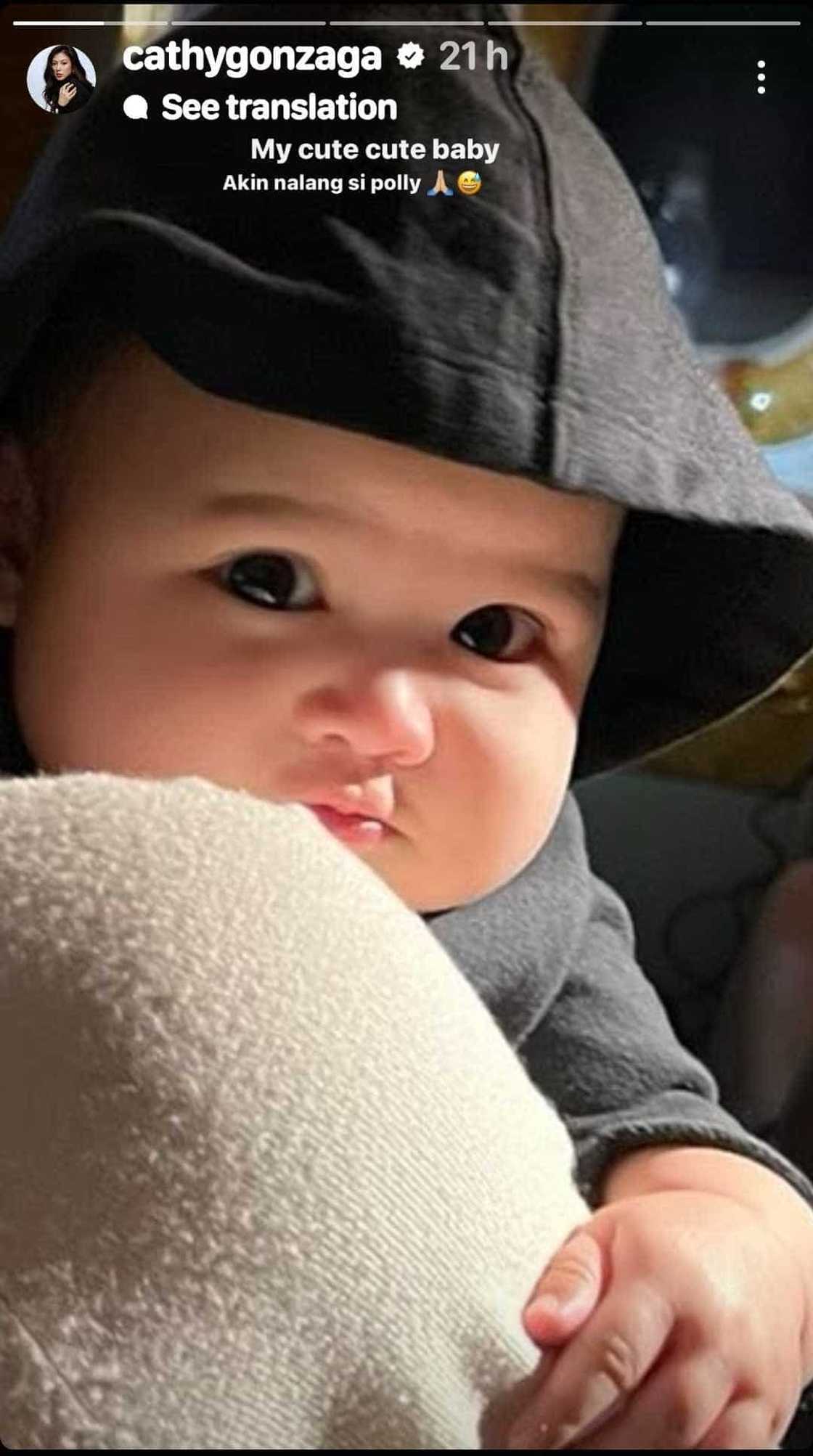 Alex Gonzaga on Toni Gonzaga’s baby girl: “Akin na lang si Polly” Alex Gonzaga on Toni Gonzaga’s baby girl: “Akin na lang si Polly”