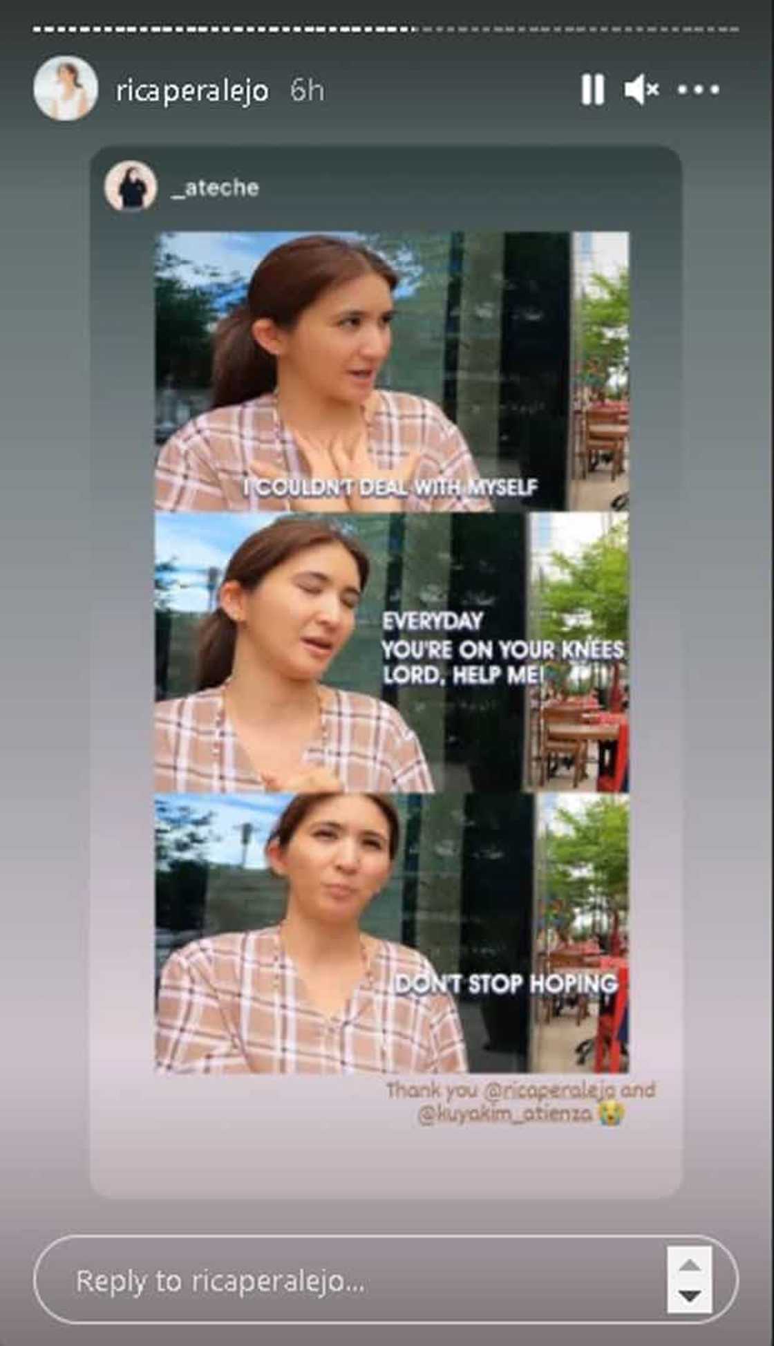 Rica Peralejo, nagbigay ng inspiring message sa lahat, kung papano harapin mga pagsubok Rica Peralejo, nagbigay ng inspiring message sa lahat, kung papano harapin mga pagsubok