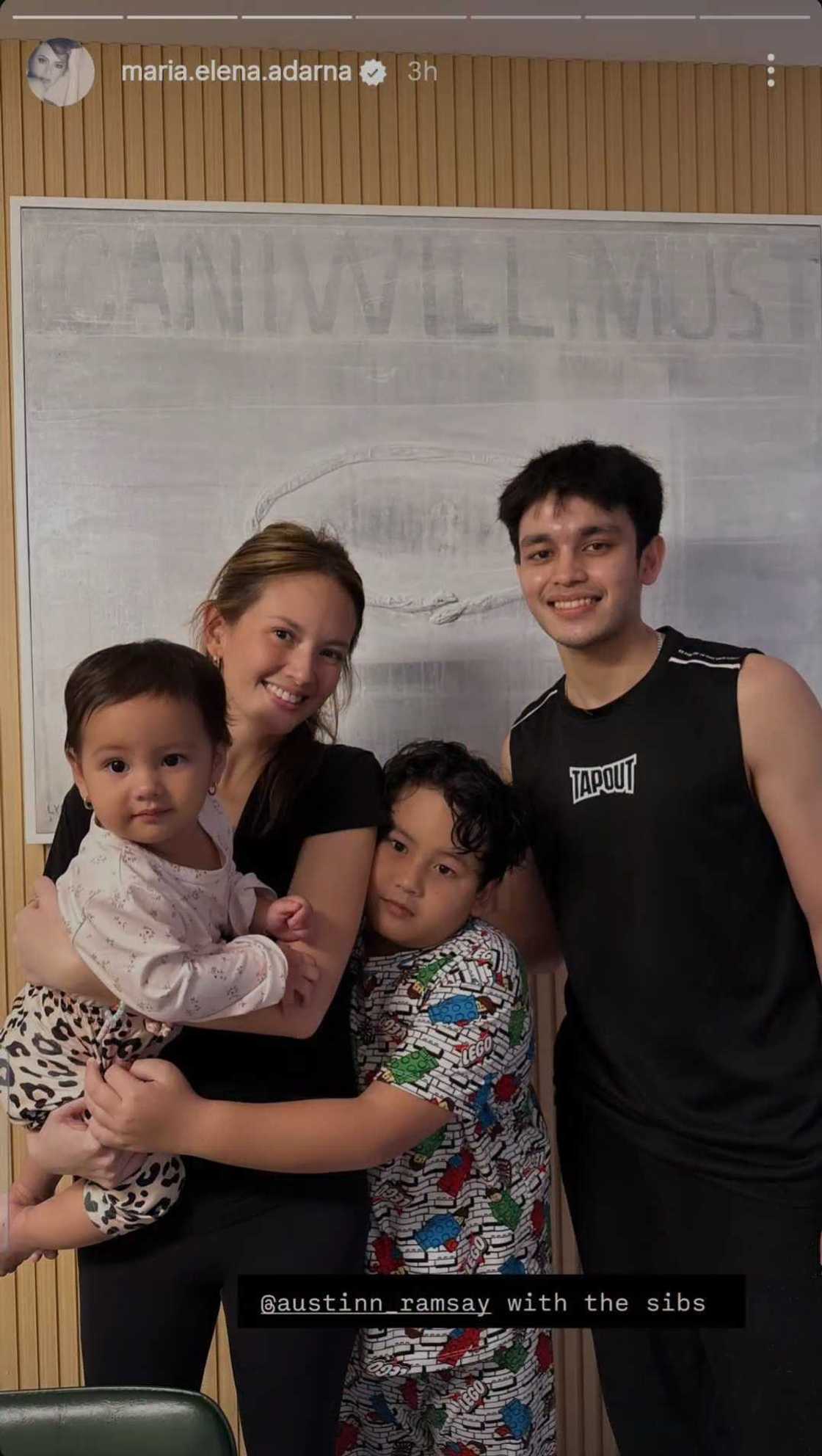 Ellen Adarna shares photos of her kids with Austin Ramsay: "With the sibs" Ellen Adarna shares photos of her kids with Austin Ramsay: "With the sibs"
