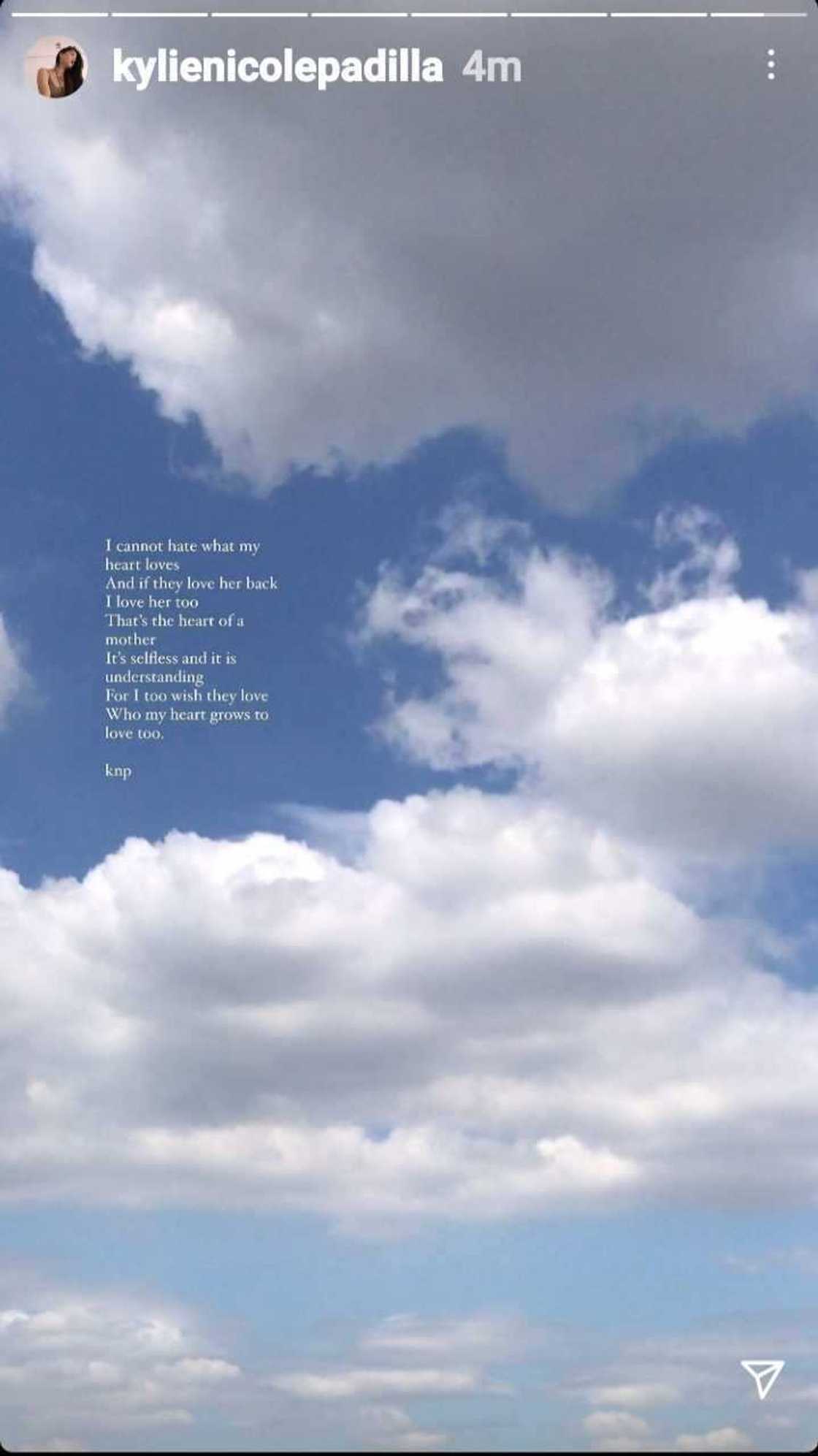 Kylie Padilla writes meaningful poem, posts it online: “I cannot hate what my heart loves” Kylie Padilla writes meaningful poem, posts it online: “I cannot hate what my heart loves”