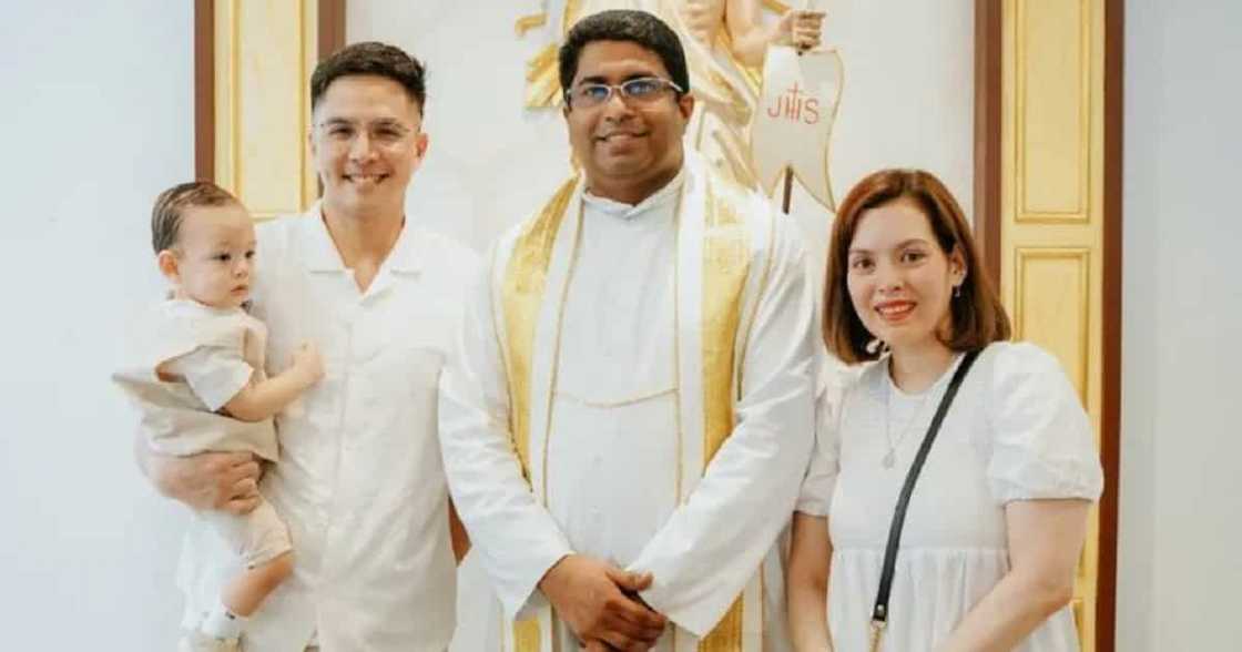 Desiree del Valle and Boom Labrusca’s son Alexander gets baptized (@deslois / Nice Print Photography) Desiree del Valle and Boom Labrusca’s son Alexander gets baptized (@deslois / Nice Print Photography)
