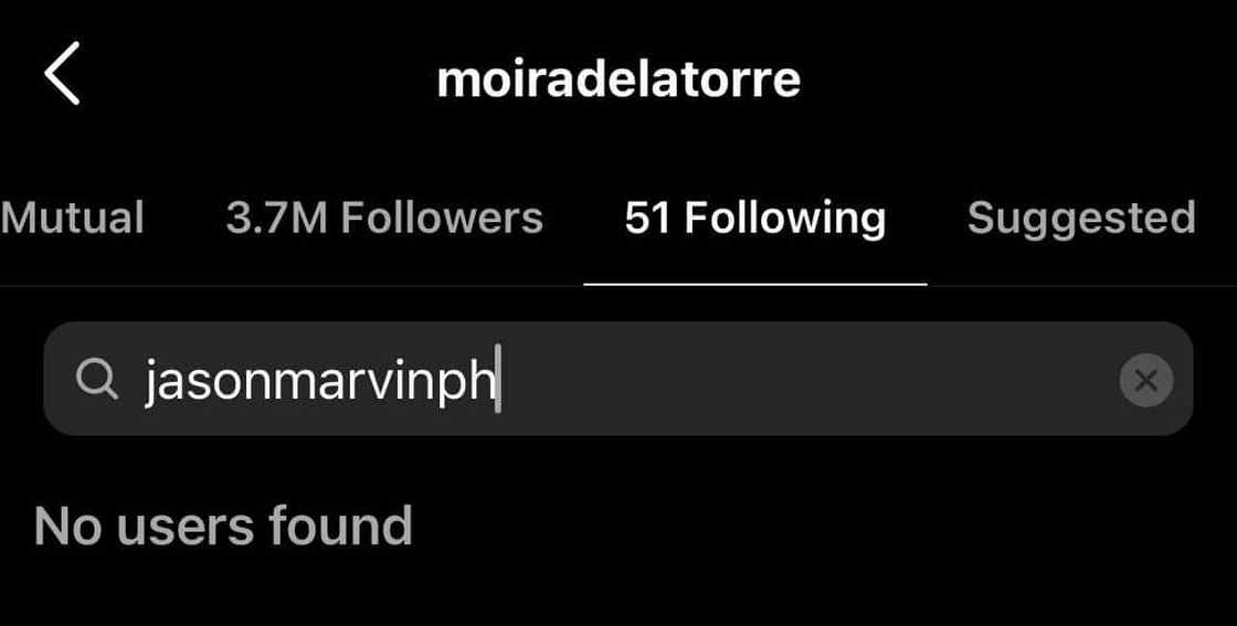 Moira dela Torre, tuluyan nang binura mga photos nila ni Jason Hernandez; in-unfollow na rin ang mister Moira dela Torre, tuluyan nang binura mga photos nila ni Jason Hernandez; in-unfollow na rin ang mister