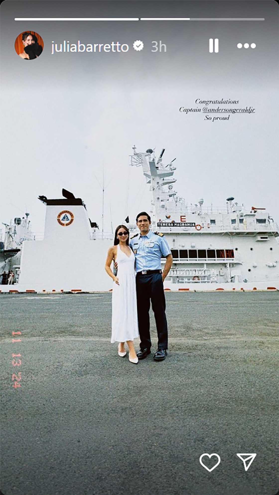 Julia Barretto, proud sa promotion ni Gerald Anderson Julia Barretto, proud sa promotion ni Gerald Anderson