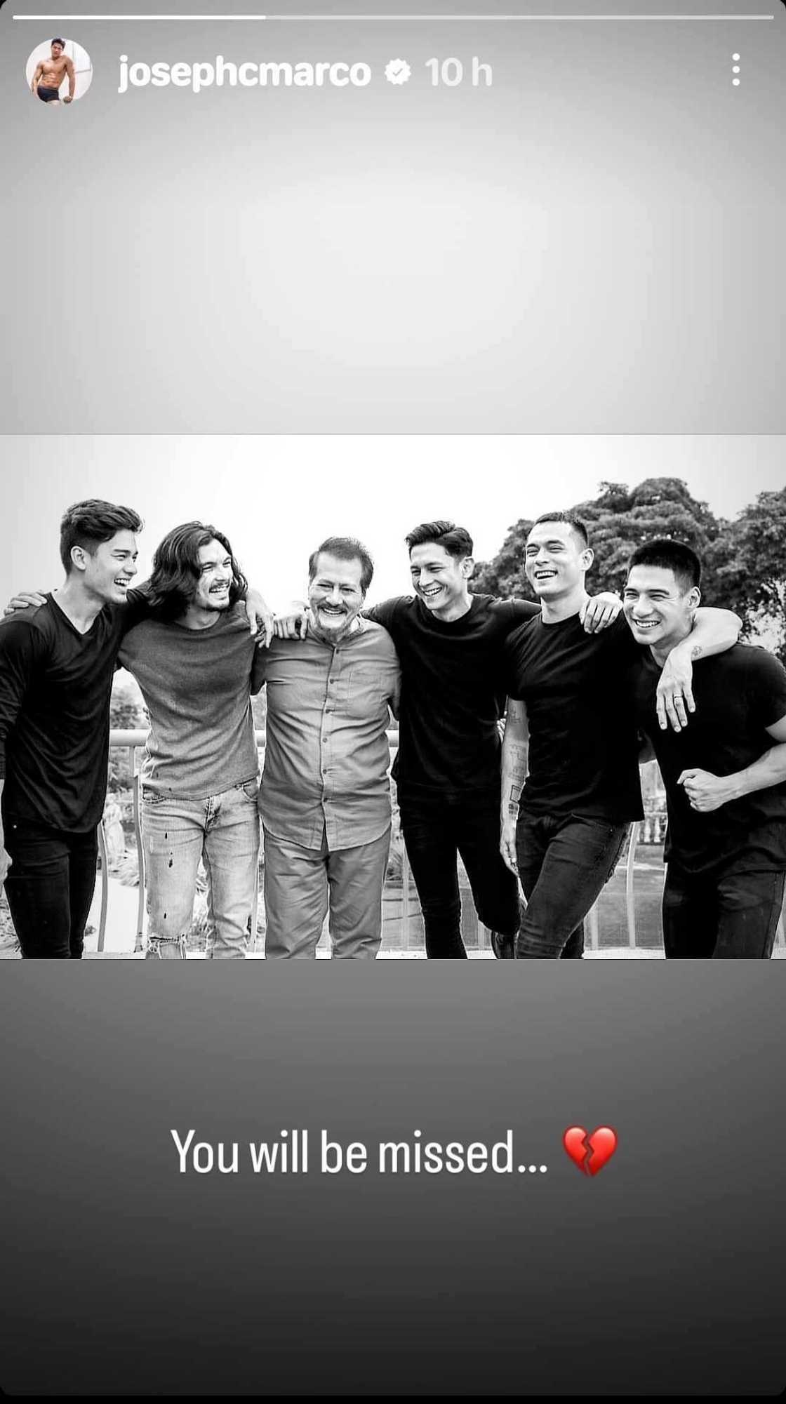 Joseph Marco pens short but heartbreaking message to Ronaldo Valdez Joseph Marco pens short but heartbreaking message to Ronaldo Valdez
