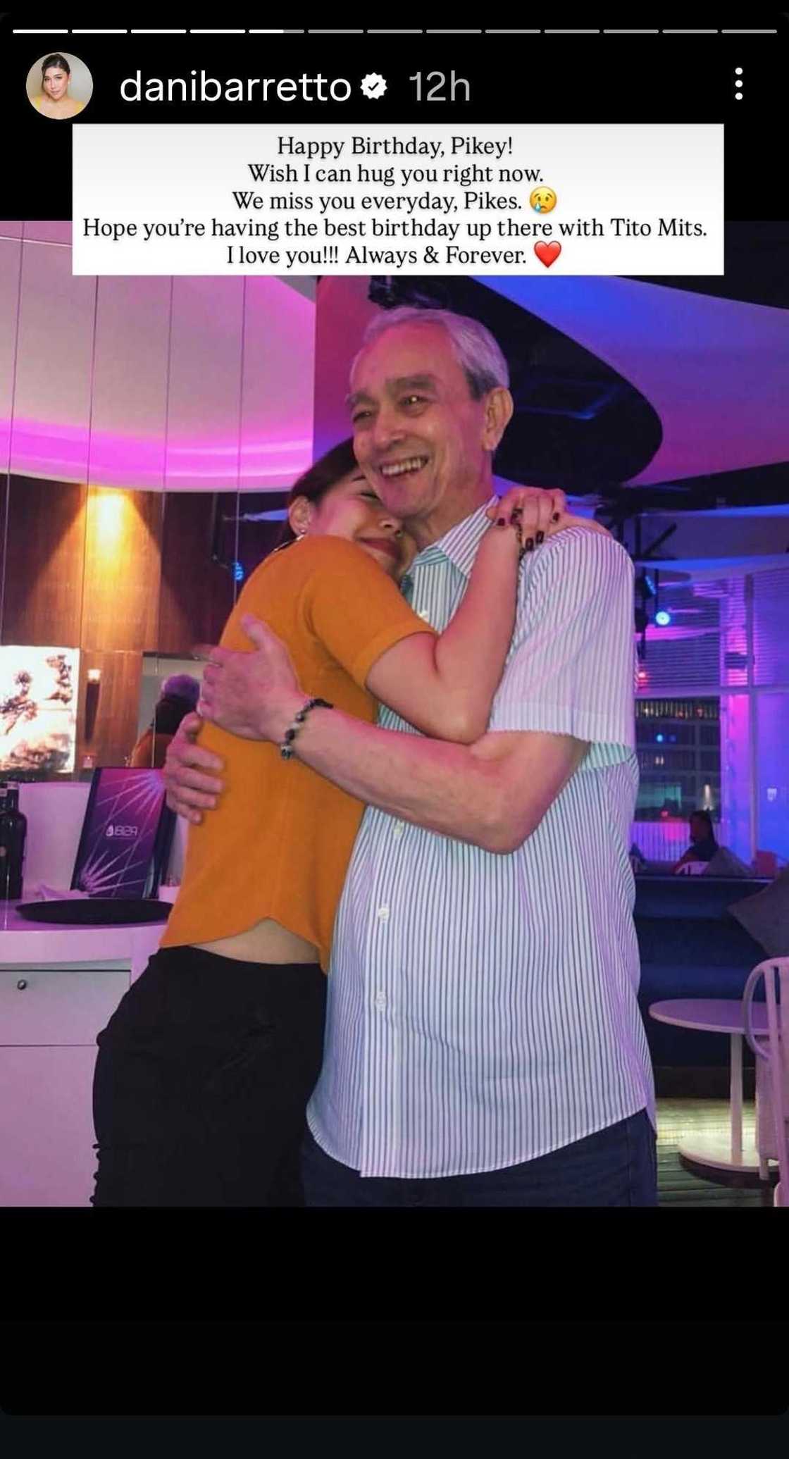 Dani Barretto pays emotional tribute to late grandfather on his birthday