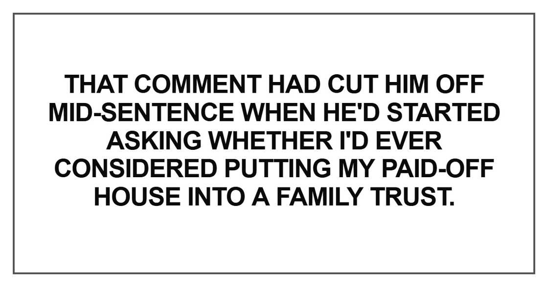 That comment had cut him off mid-sentence That comment had cut him off mid-sentence