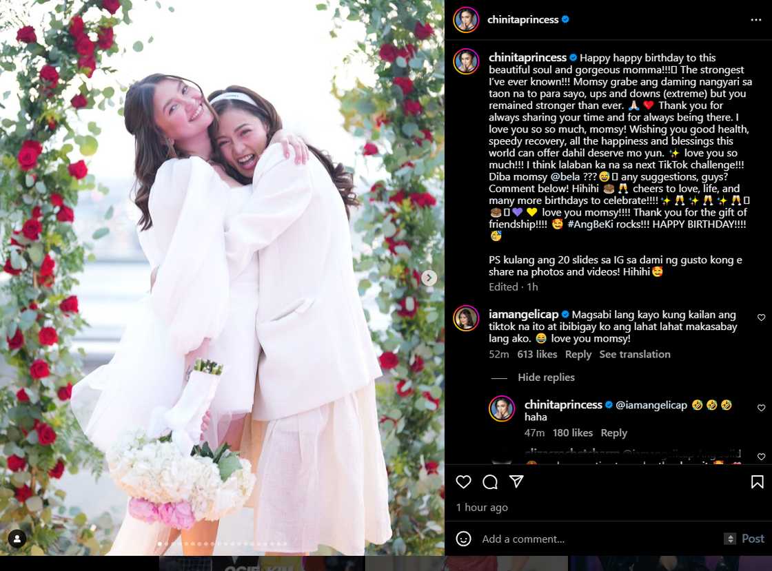 Angelica Panganiban, ready kumasa sa TikTok challenge ni Kim Chiu Angelica Panganiban, ready kumasa sa TikTok challenge ni Kim Chiu