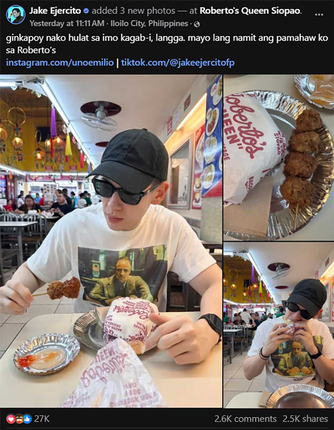 Jake Ejercito, napagod umano sa kahihintay kay “Langga”: “Ginkapoy nako hulat sa imo kagab-i” Jake Ejercito, napagod umano sa kahihintay kay “Langga”: “Ginkapoy nako hulat sa imo kagab-i”