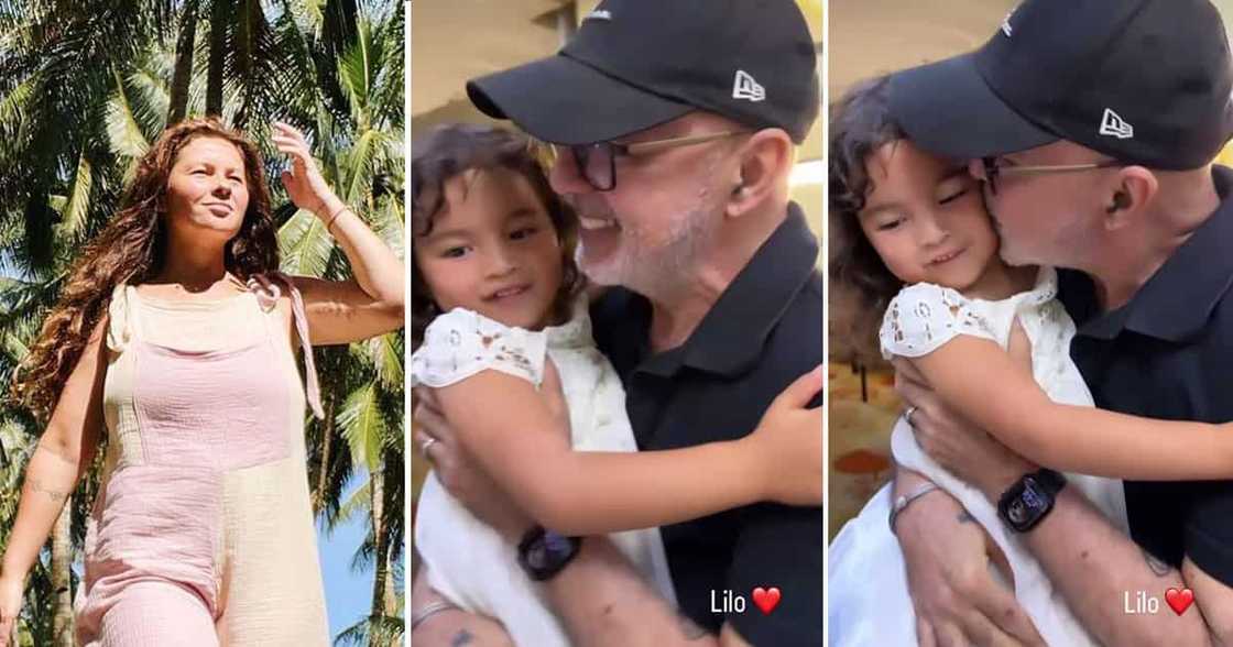 Andi Eigenmann, ibinahagi ang nakakaantig na video ni Michael De Mesa na niyakap at kinarga si Lilo