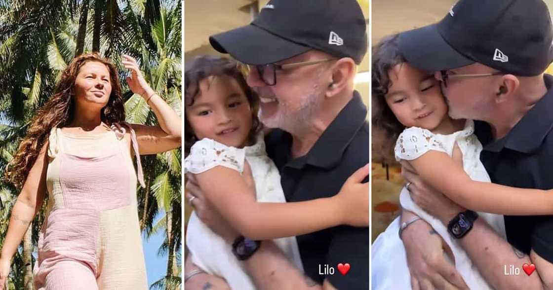Andi Eigenmann, ibinahagi ang nakakaantig na video ni Michael De Mesa na niyakap at kinarga si Lilo Andi Eigenmann, ibinahagi ang nakakaantig na video ni Michael De Mesa na niyakap at kinarga si Lilo