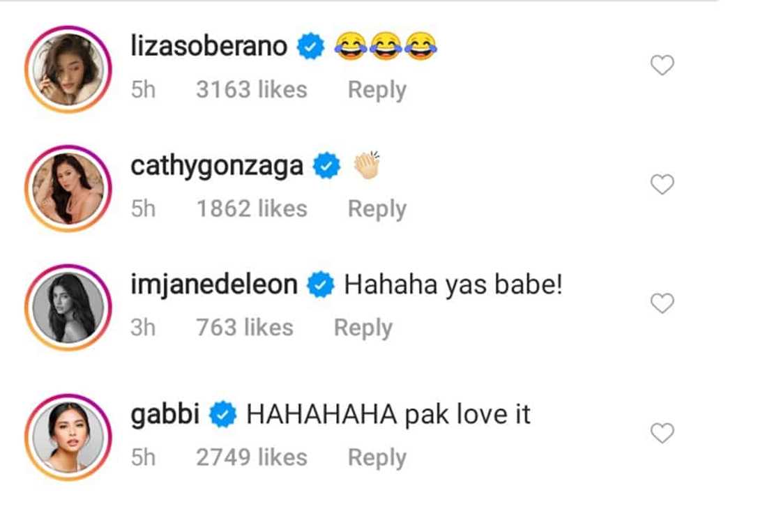 Celebs react after Julia Barretto posted about ‘fake news’ amid pregnancy rumors Celebs react after Julia Barretto posted about ‘fake news’ amid pregnancy rumors