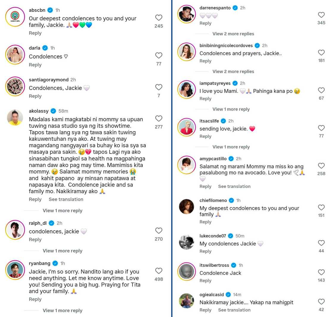 "I love you forever": Jackie Gonzaga, nagdadalamhati sa pagpanaw ng kanyang ina "I love you forever": Jackie Gonzaga, nagdadalamhati sa pagpanaw ng kanyang ina