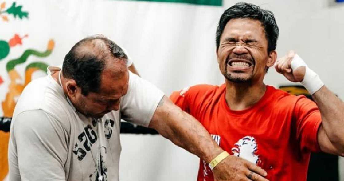 Melai Cantiveros, biniro si Yordenis Ugas matapos talunin si Manny Pacquiao Melai Cantiveros, biniro si Yordenis Ugas matapos talunin si Manny Pacquiao