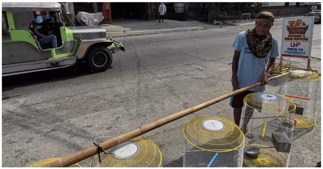 65-anyos na gumagawa at naglalako ng mga bird cage, dinagsa ng tulong