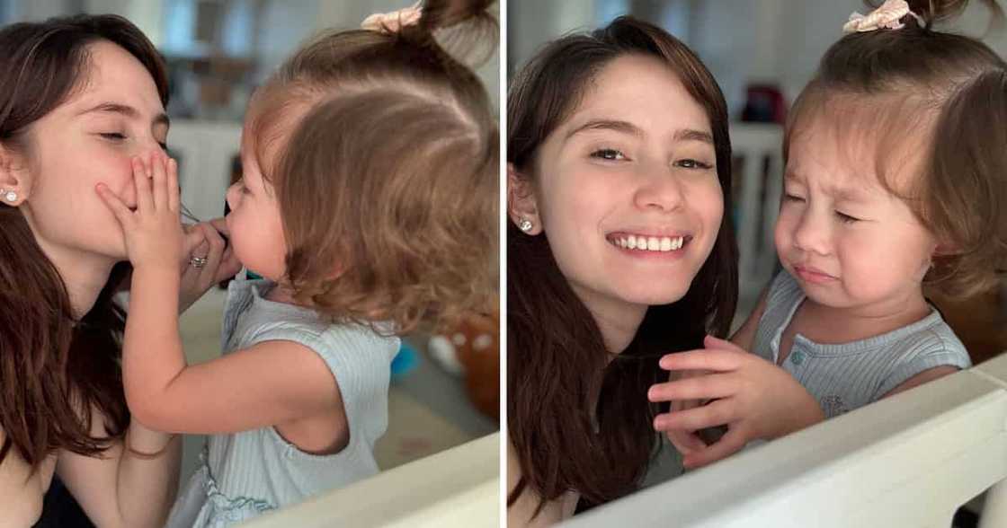 Jessy Mendiola, shinare mga bagong cute photos nila ni Baby Peanut: "Ang kulit ni Mama" Jessy Mendiola, shinare mga bagong cute photos nila ni Baby Peanut: "Ang kulit ni Mama"