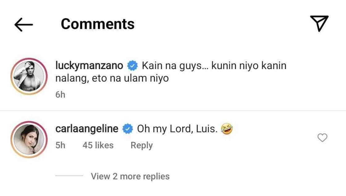 Carla Abellana, napa-comment sa dance video ni Luis Manzano: "Oh my Lord" Carla Abellana, napa-comment sa dance video ni Luis Manzano: "Oh my Lord"