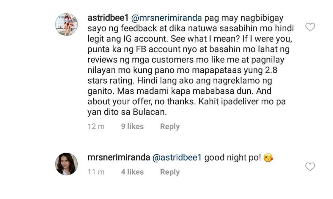 Neri Miranda, nakipagsagutan sa netizen matapos nitong okrayin ang kanyang restaurant Neri Miranda, nakipagsagutan sa netizen matapos nitong okrayin ang kanyang restaurant