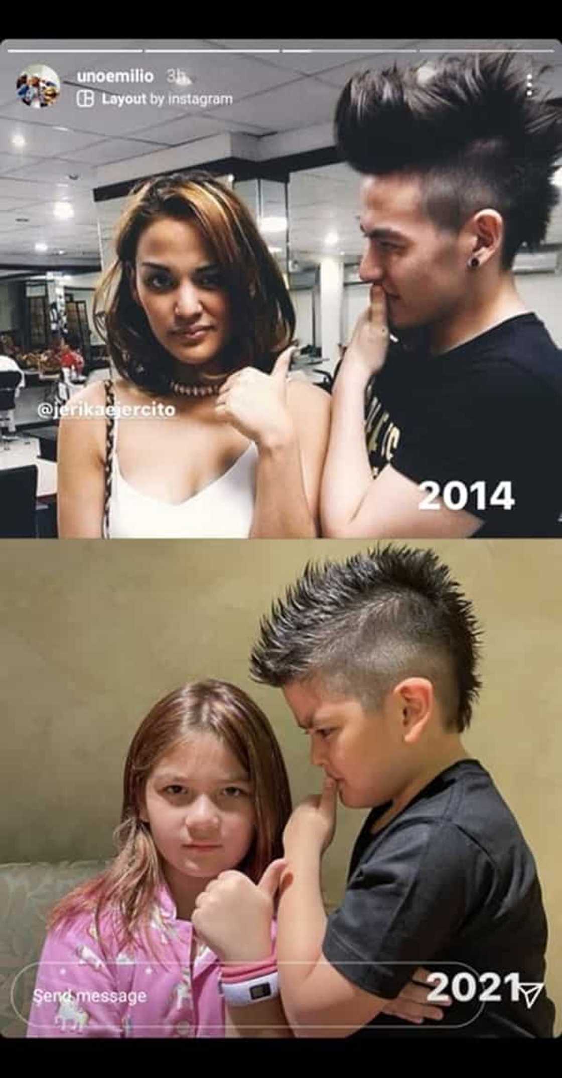 Jake Ejercito flaunts Ellie Eigenmann's hair makeover in viral video and photo Jake Ejercito flaunts Ellie Eigenmann's hair makeover in viral video and photo