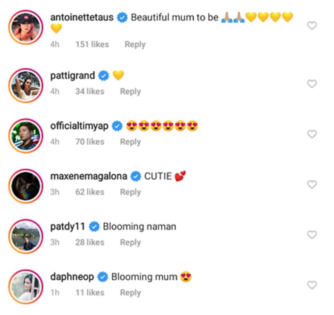 Sarah Lahbati, Bea Alonzo, other celebs react to Anne Curtis' lovely photos Sarah Lahbati, Bea Alonzo, other celebs react to Anne Curtis' lovely photos