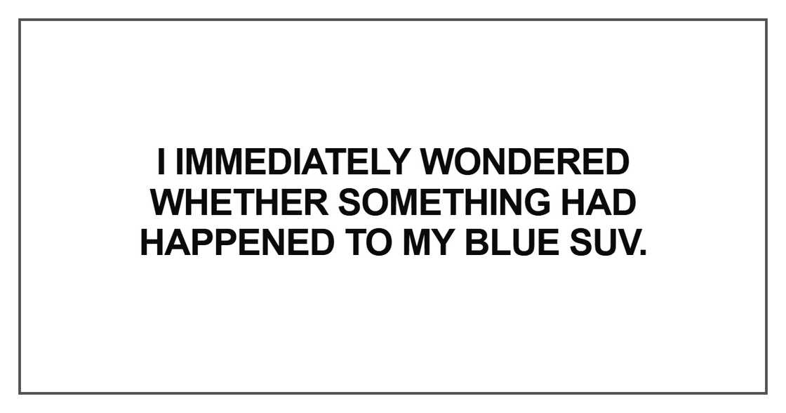 I immediately wondered whether