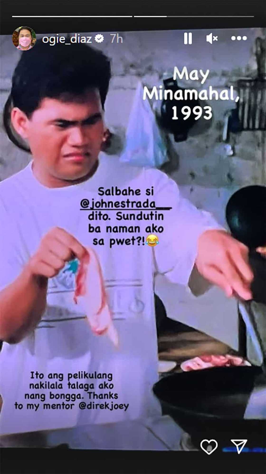 Ogie Diaz, inalala movie nagpasikat sa kanya; salbahe raw role ni John Estrada dun: “Sundutin ba naman ako”