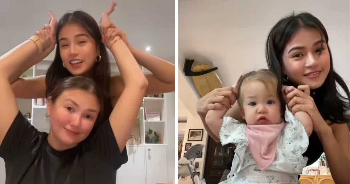 Maris Racal dances to ‘Mini Ms. U’ with Angelica Panganiban, Baby Bean