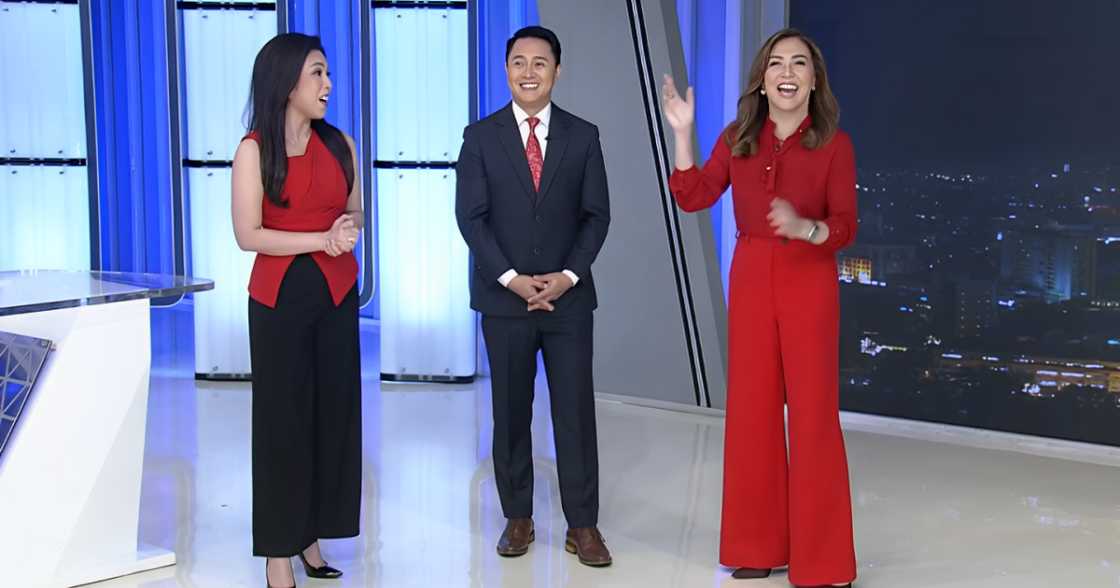 Karen Davila, tinukso si Zen Hernandez: "Wala bang kasal ng 2025?"