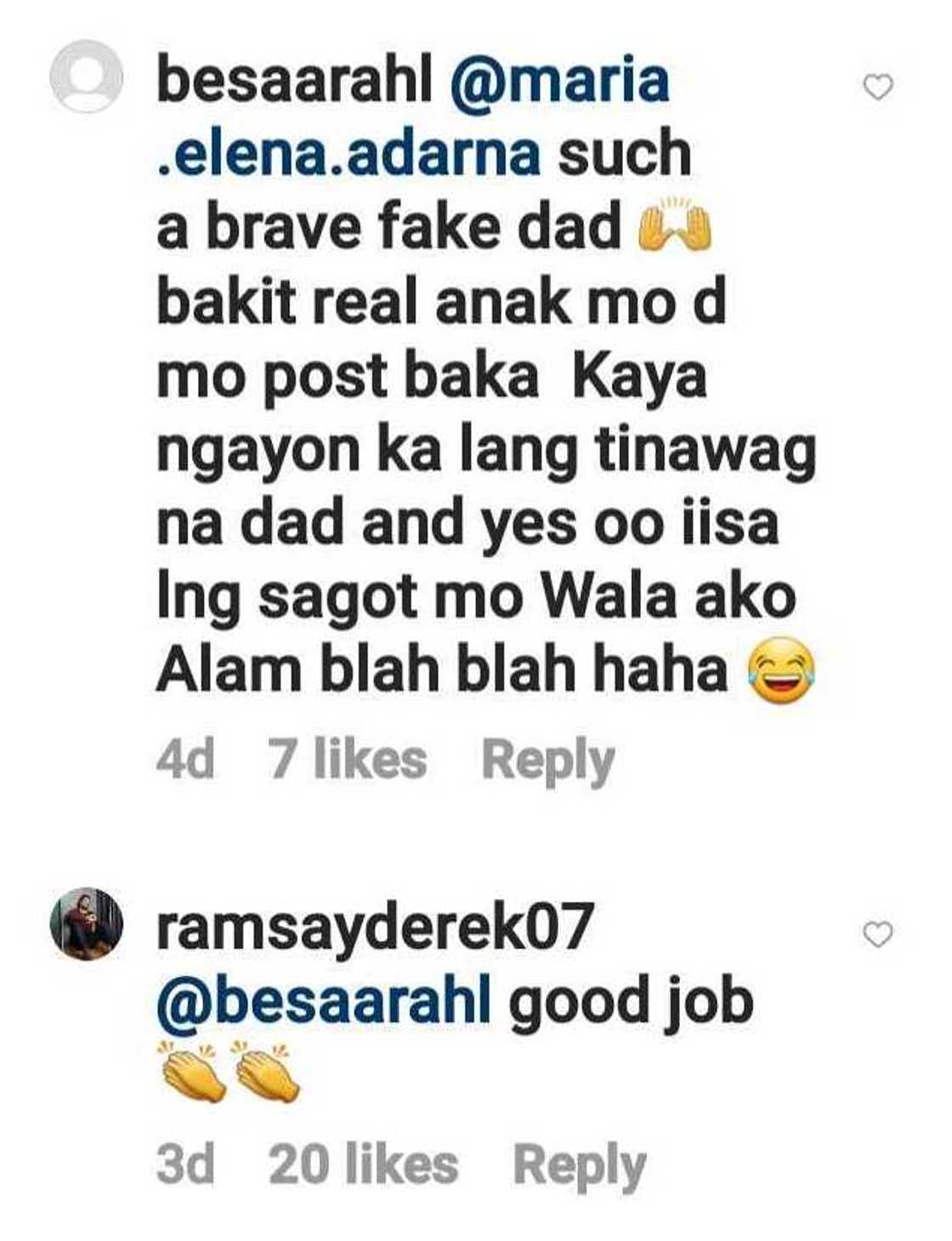 Derek Ramsay shuts down basher who rudely called him “fake dad” Derek Ramsay shuts down basher who rudely called him “fake dad”