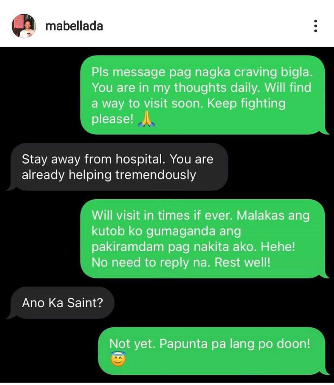 Pamangkin ni PNoy, ibinahagi ang huling palitan nila ng text message ng tiyuhin